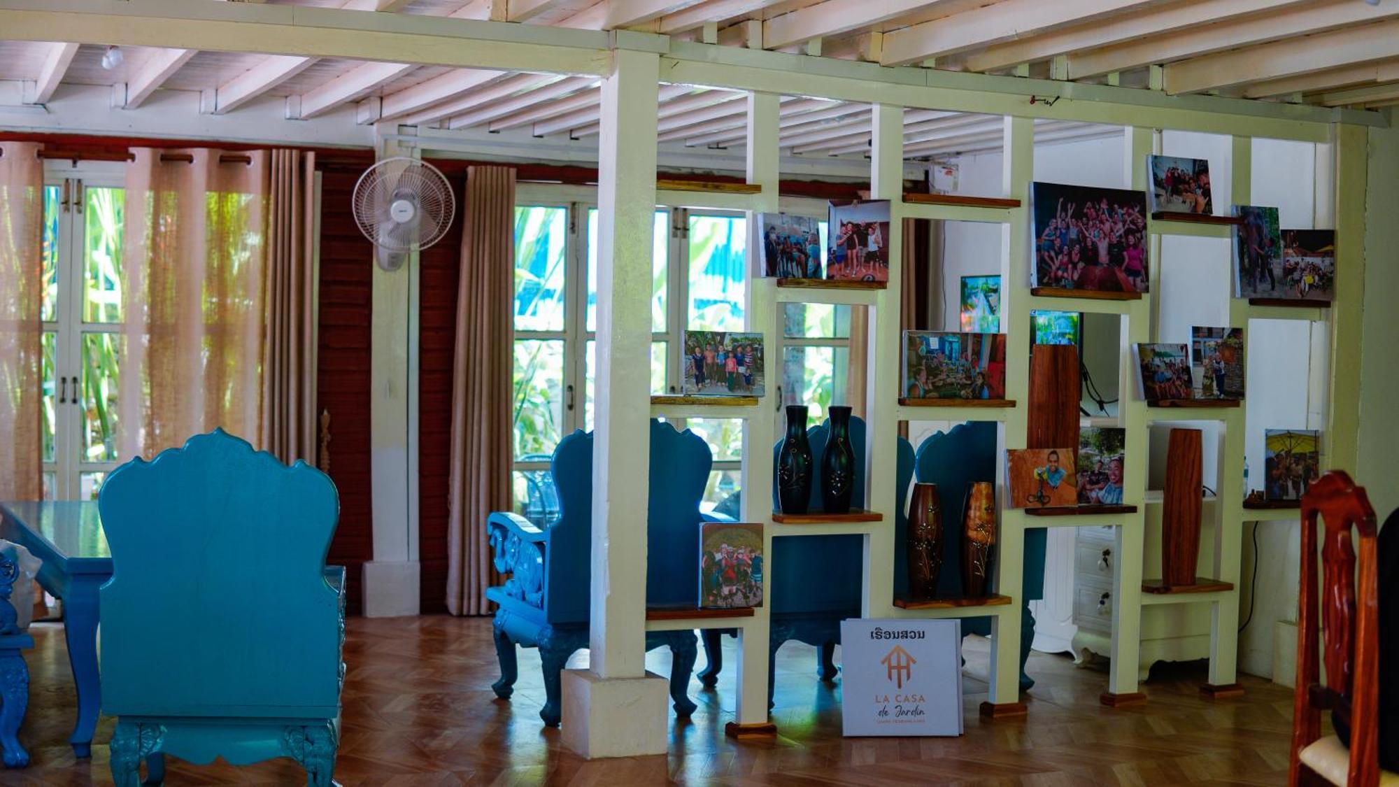 La Casa De Jardin Vandrarhem Luang Prabang Exteriör bild